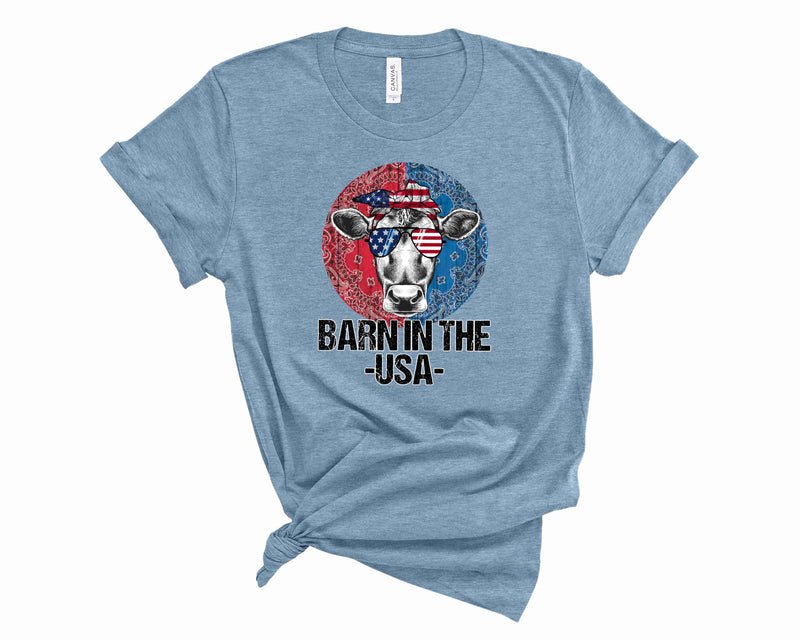 Barn in the USA cow - Graphic Tee