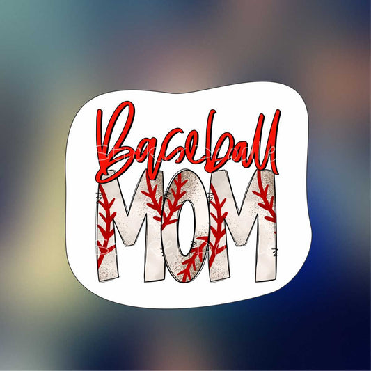 Baseball Mom 1 - Sticker