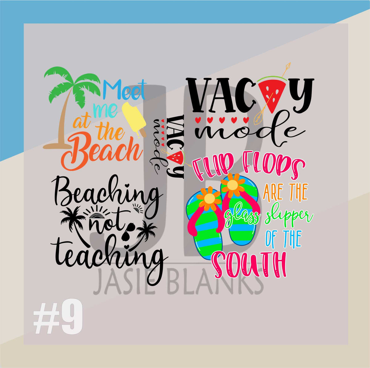 Beach Gang Sheet #9