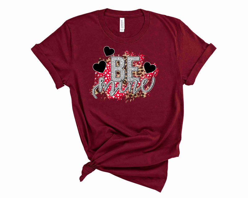 Be Mine Leopard Graphic Tee