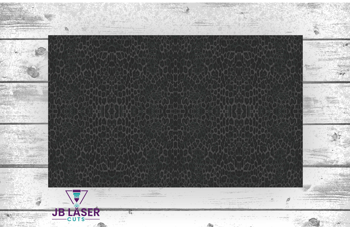 Black Leopard - Patterned Material