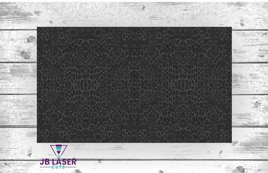 Black Leopard - Patterned Material