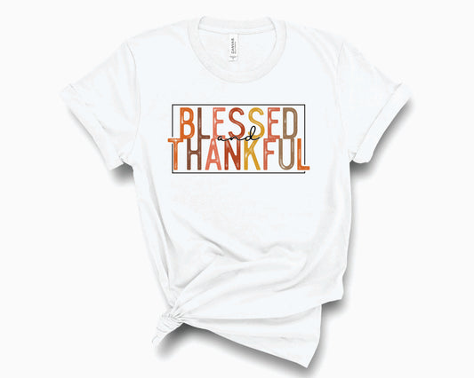 Blessed & Thankful Vintage - Transfer