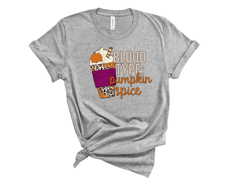 Blood Type Pumpkin Spice - Transfer