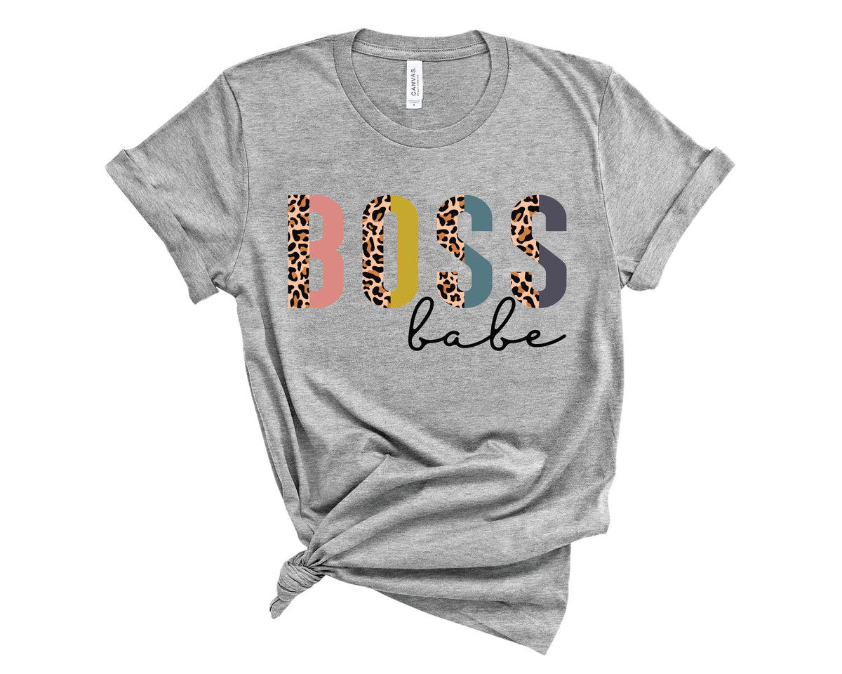 Boss Babe Half Leopard - Transfer