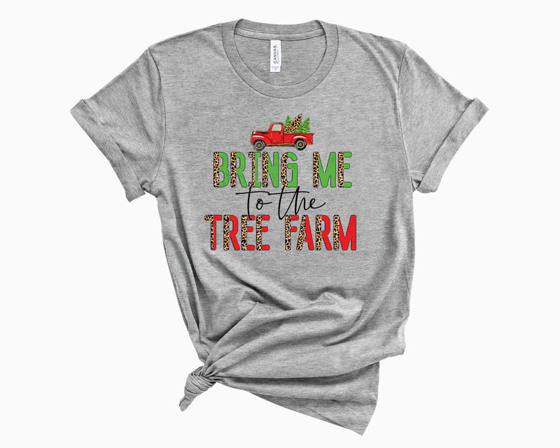 Bring Me To The Tree Farm Leopard - Graphic Tee