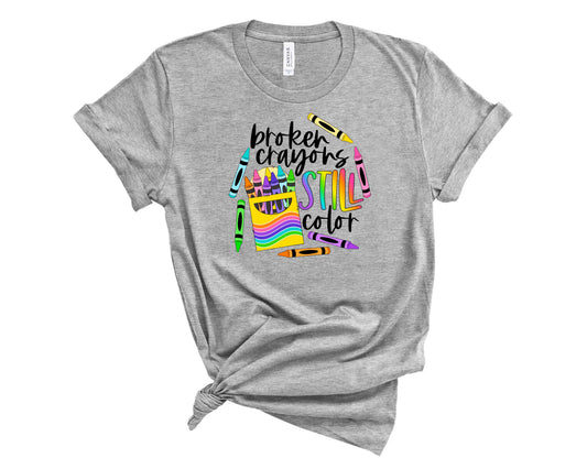 Broken Crayons still color - Transfer