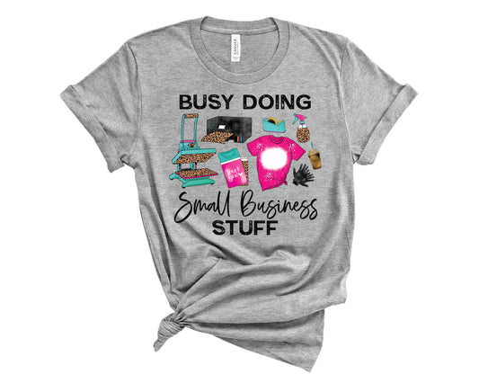 Busy Small Business Leopard - Transfer