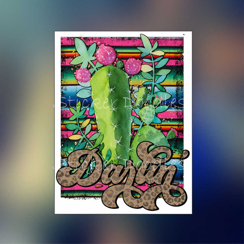 Cactus Darlin' - Sticker