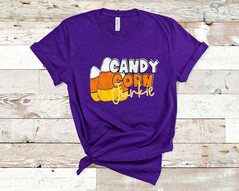 Candy Corn Junkie - Graphic Tee