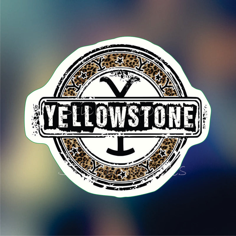 Cheetah Yellowstone - Sticker