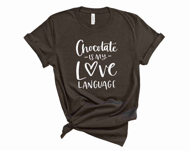 Chocolate is my Love Language - Graphic Tee