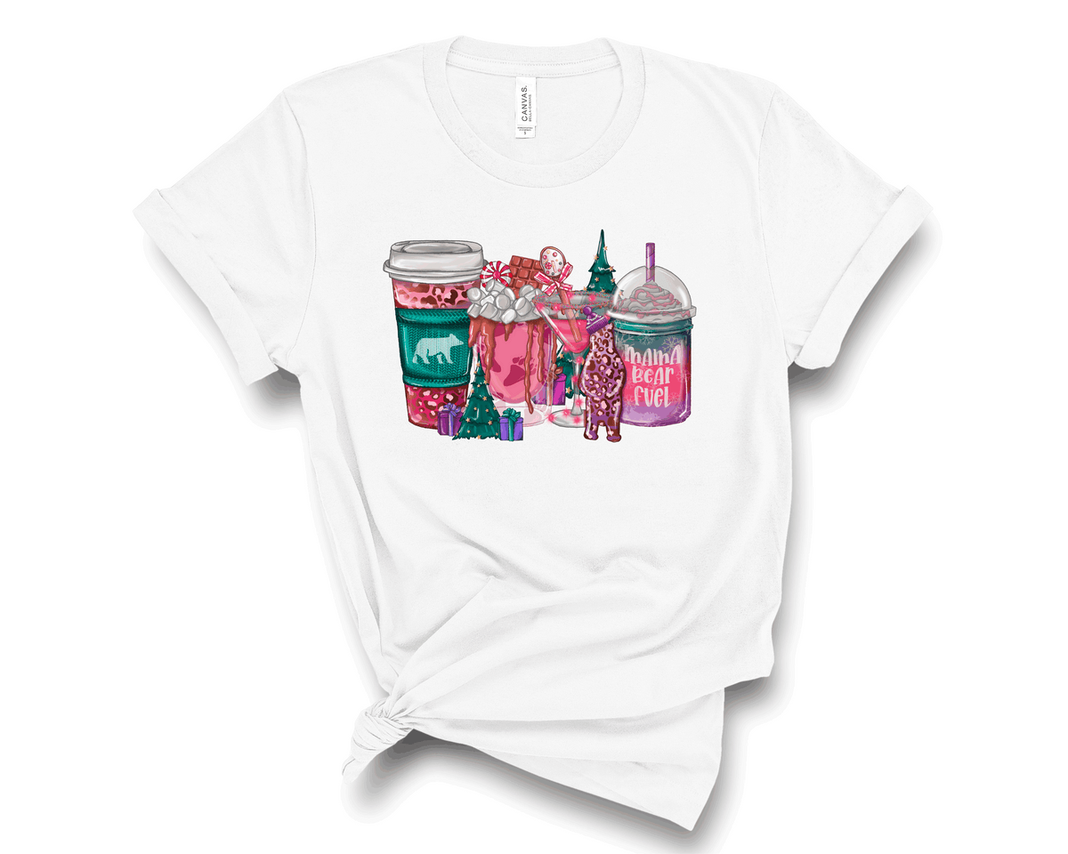 Christmas Mama Bear Fuel Coffee - Transfer