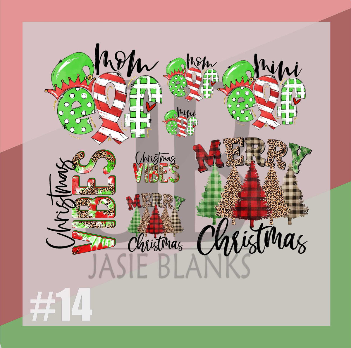 Christmas Gang Sheet #14