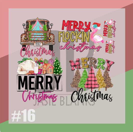 Christmas Gang Sheet #16