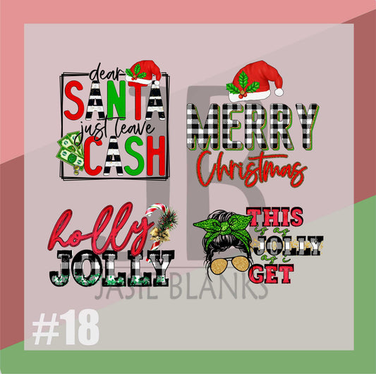 Christmas Gang Sheet #18