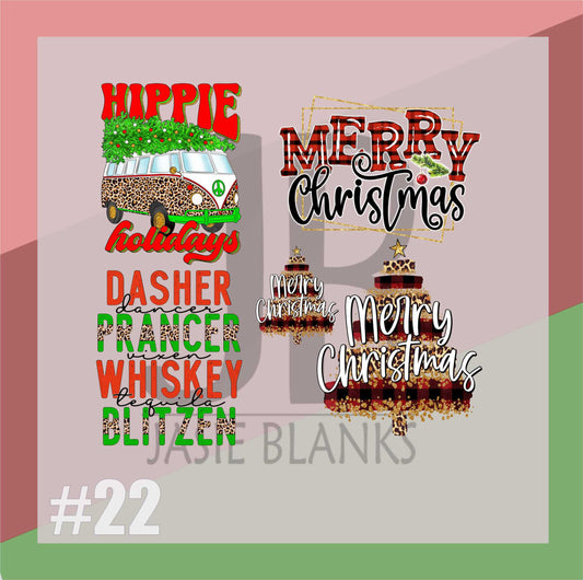 Christmas Gang Sheet #22