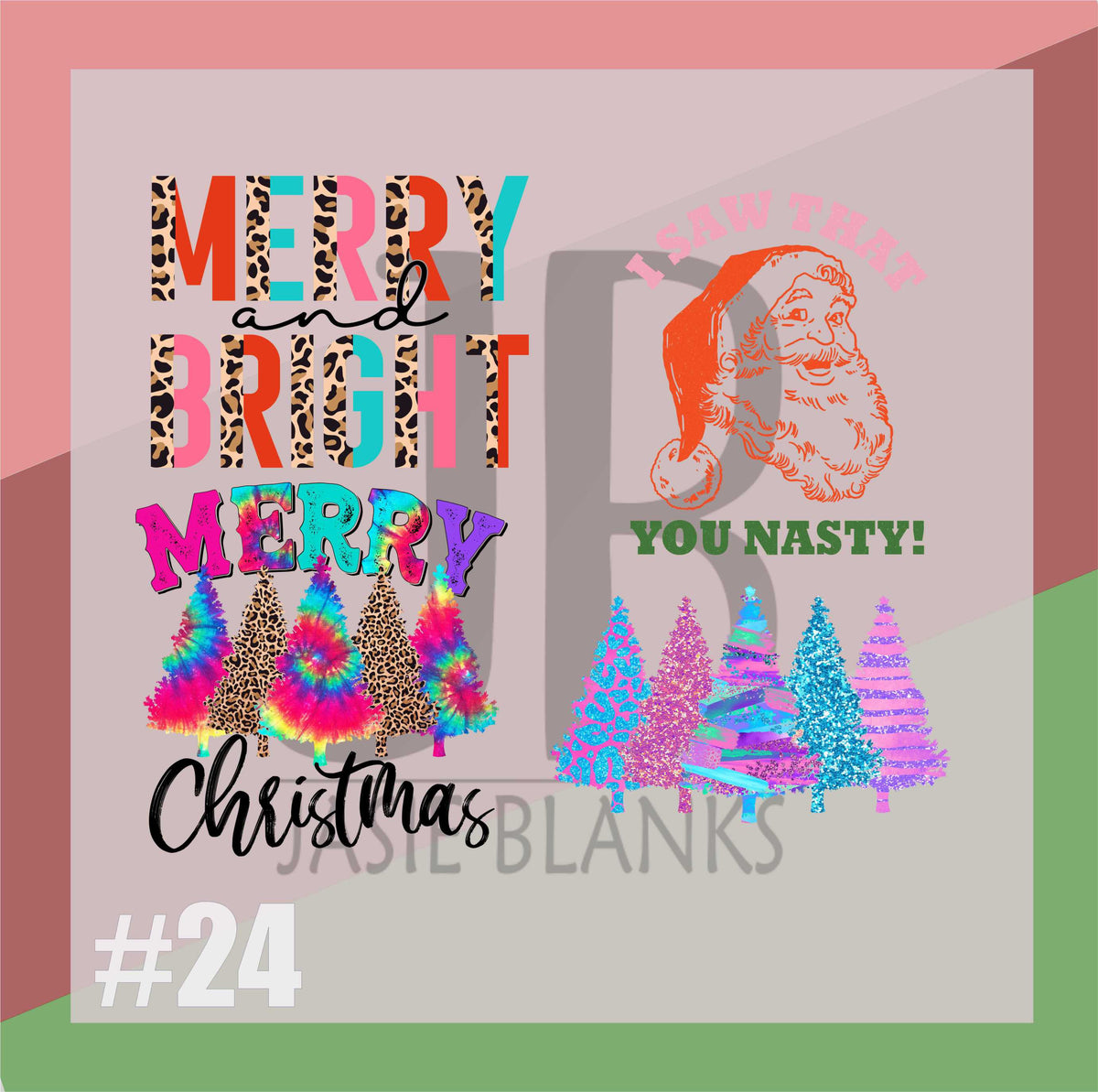 Christmas Gang Sheet #24