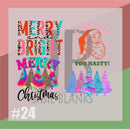 Christmas Gang Sheet