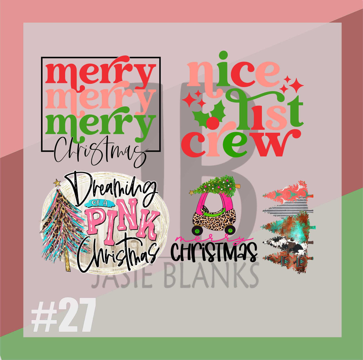 Christmas Gang Sheet #27