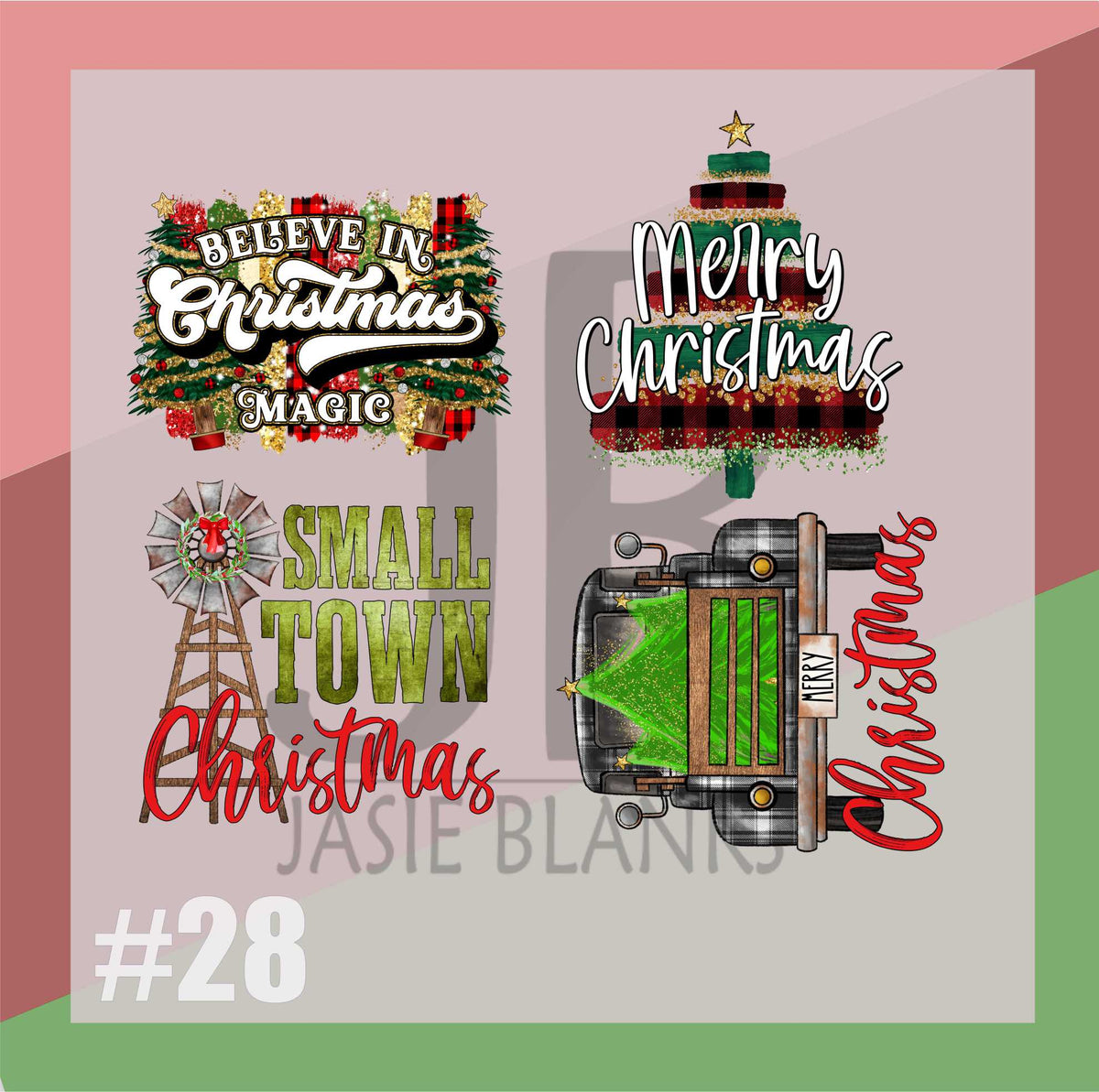 Christmas Gang Sheet #28