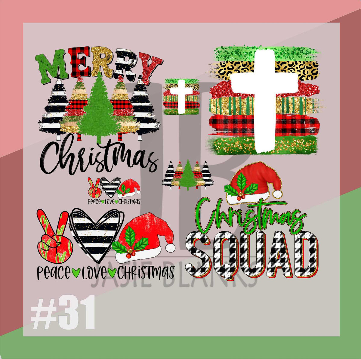 Christmas Gang Sheet #31