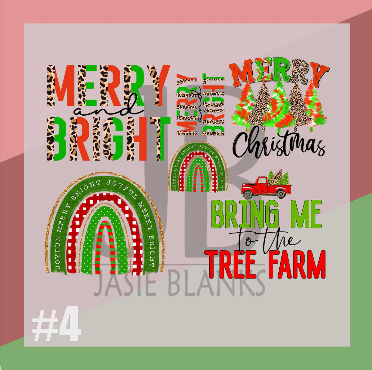 Christmas Gang Sheet #4