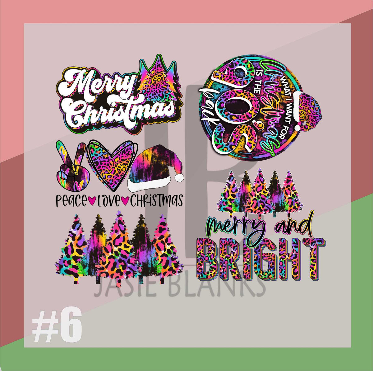 Christmas Gang Sheet #6