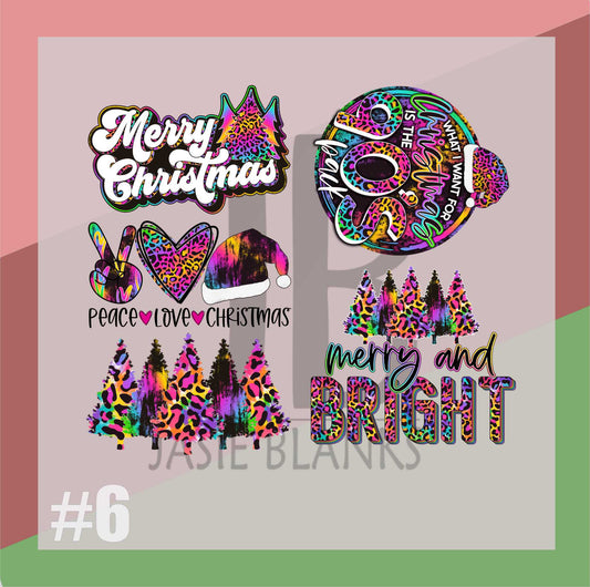 Christmas Gang Sheet #6