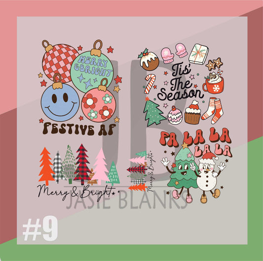 Christmas Gang Sheet #9