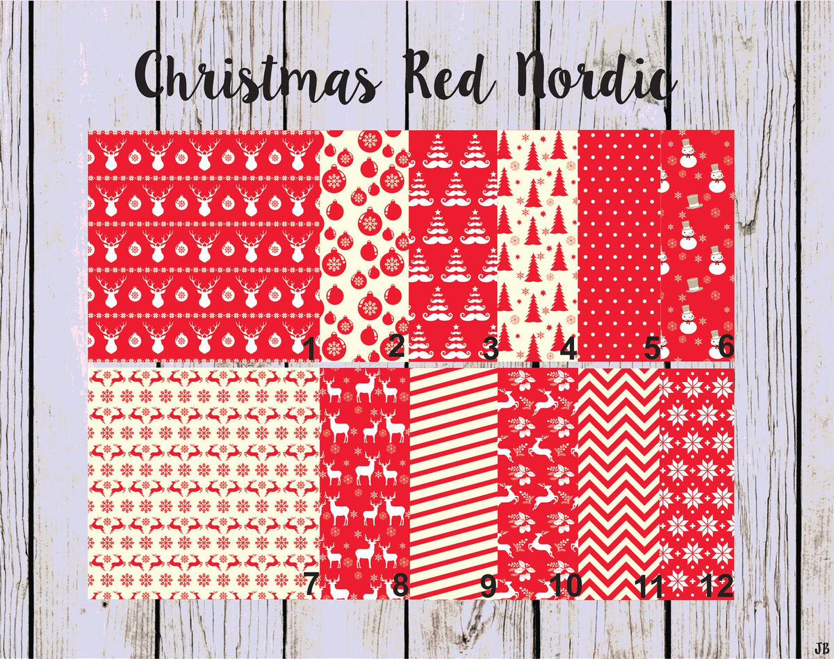 Christmas Red Nordic