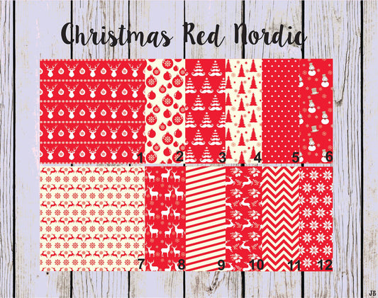 Christmas Red Nordic