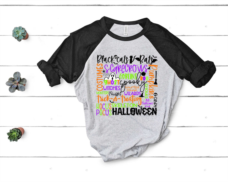 Halloween things (colored) - Graphic Tee