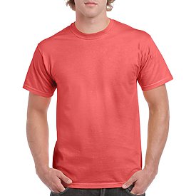 Gildan Adult T-Shirt - Coral