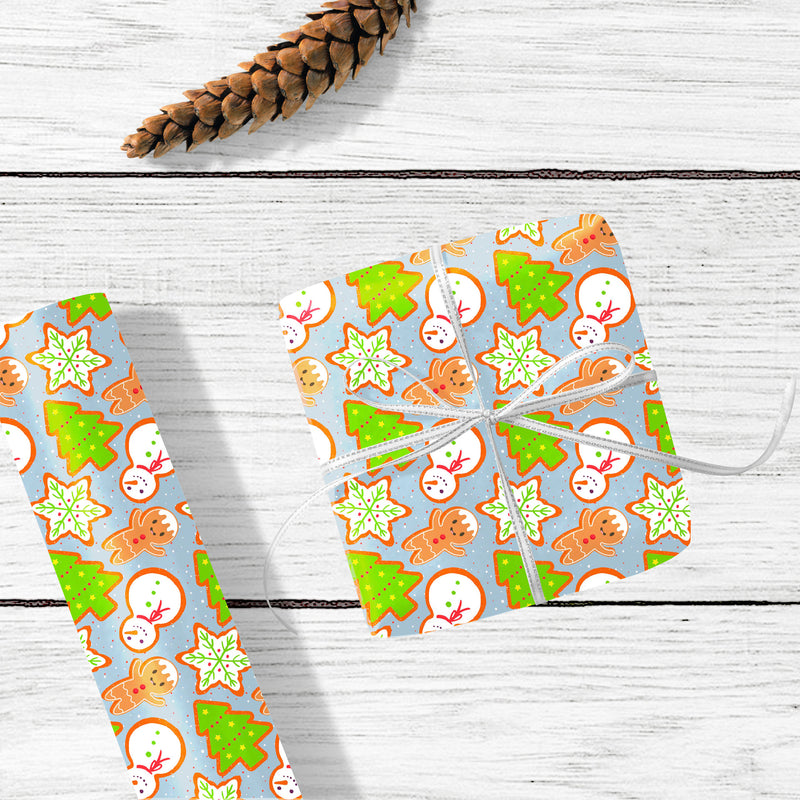 Cookie Cutouts Wrapping Paper