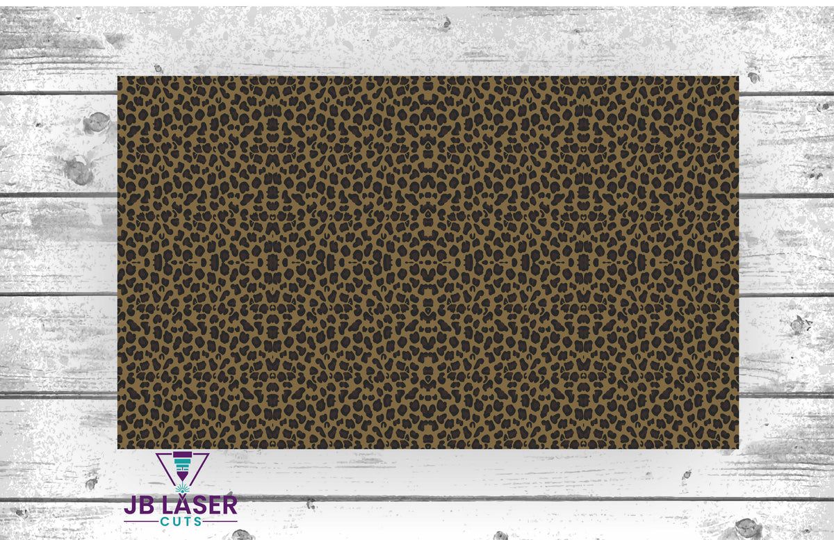 Dark Leopard - Patterned Material