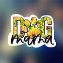 Dog Mama Sunflower - Sticker