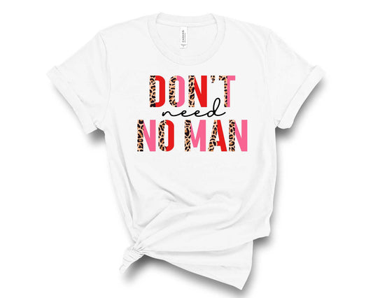 Don't Need No Man Half Leopard  - Transfer