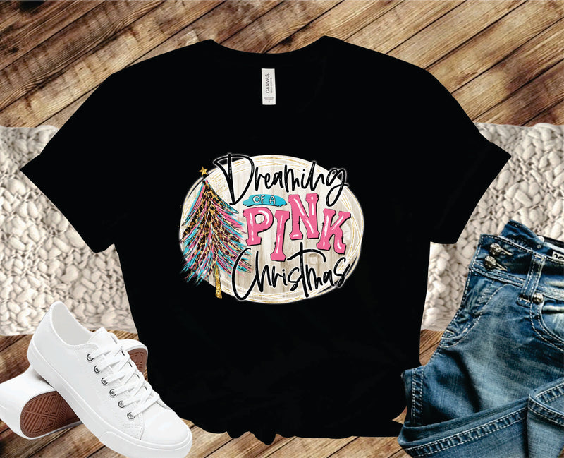Dreaming Of A Pink Christmas- Transfer