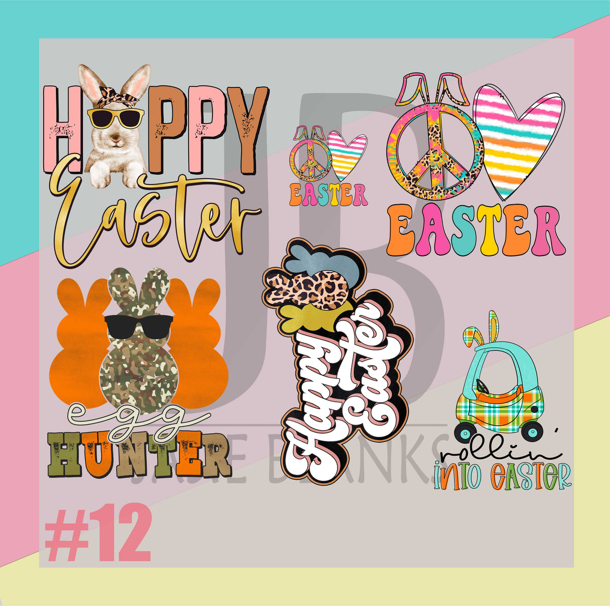 Easter Gang Sheet #12