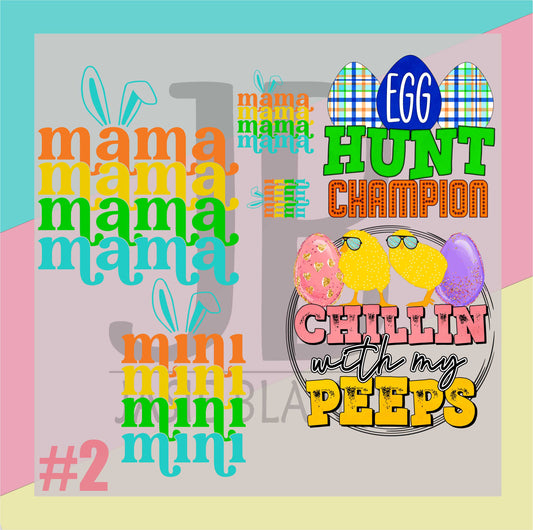 Easter Gang Sheet #2