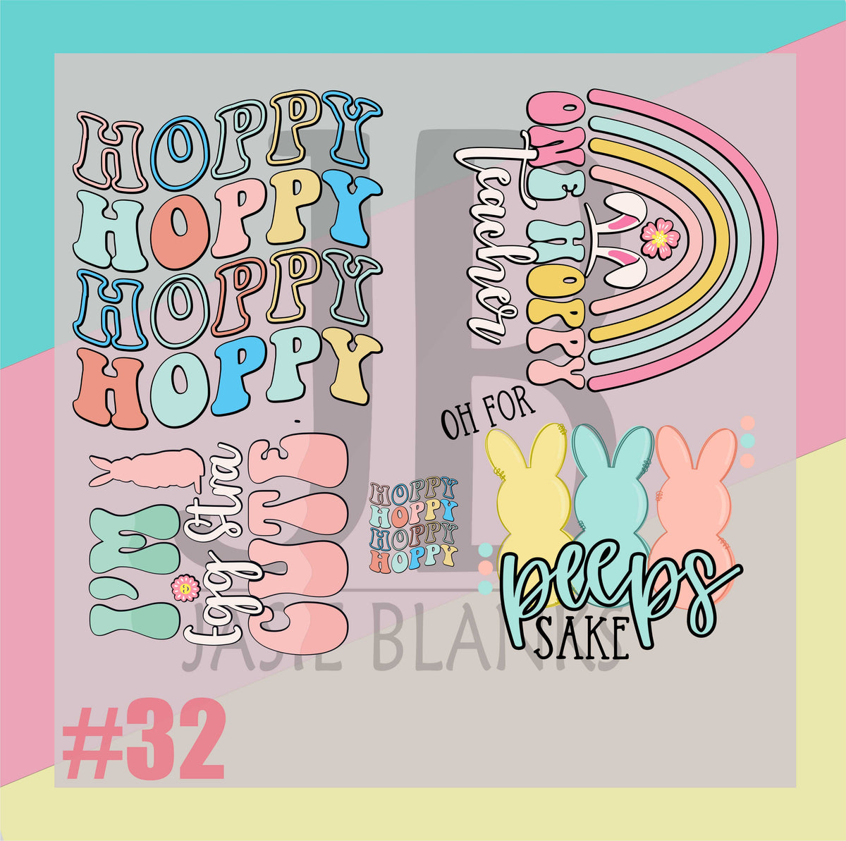Easter Gang Sheet #32