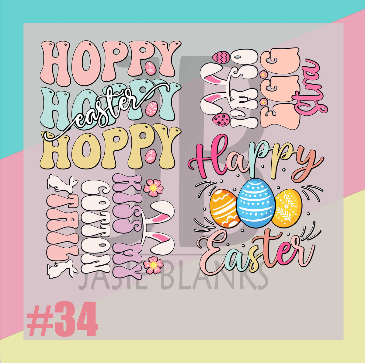 Easter Gang Sheet #34
