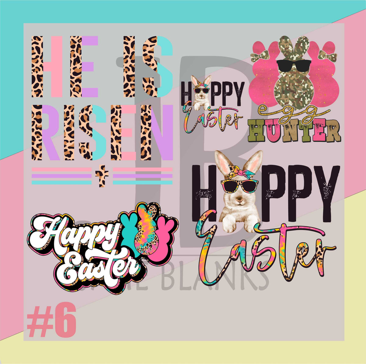 Easter Gang Sheet #6