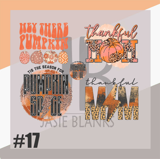 Fall Gang Sheet #17