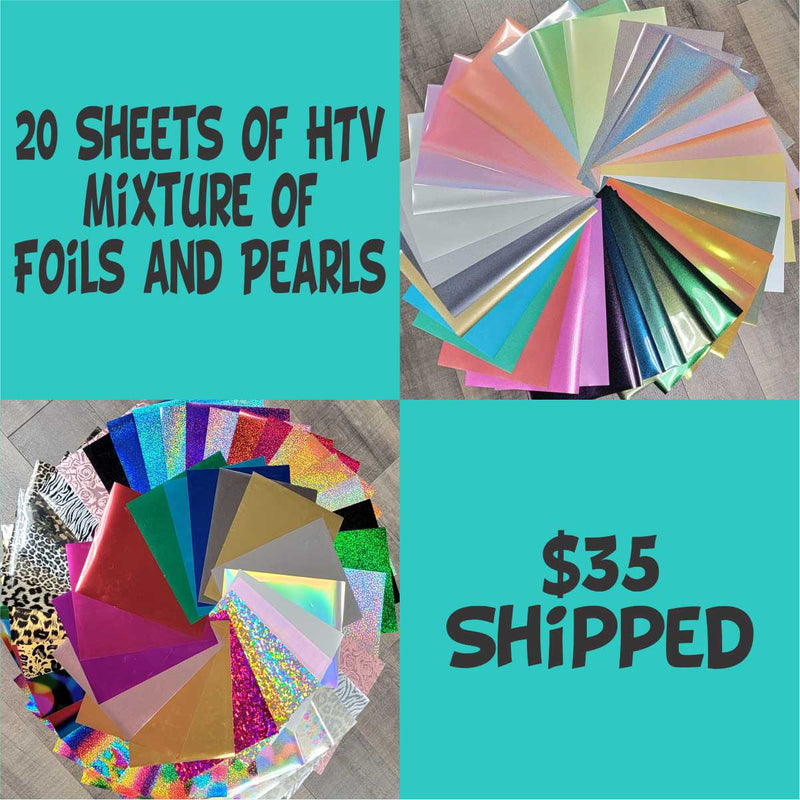 Foil and Pearl HTV Bundle