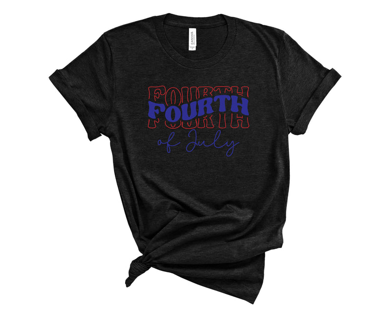 Fourth of July Retro - Graphic Tee