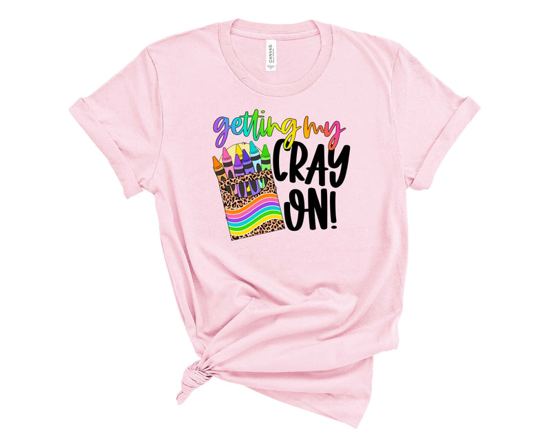 Getting my cray on Leopard - Graphic Tee