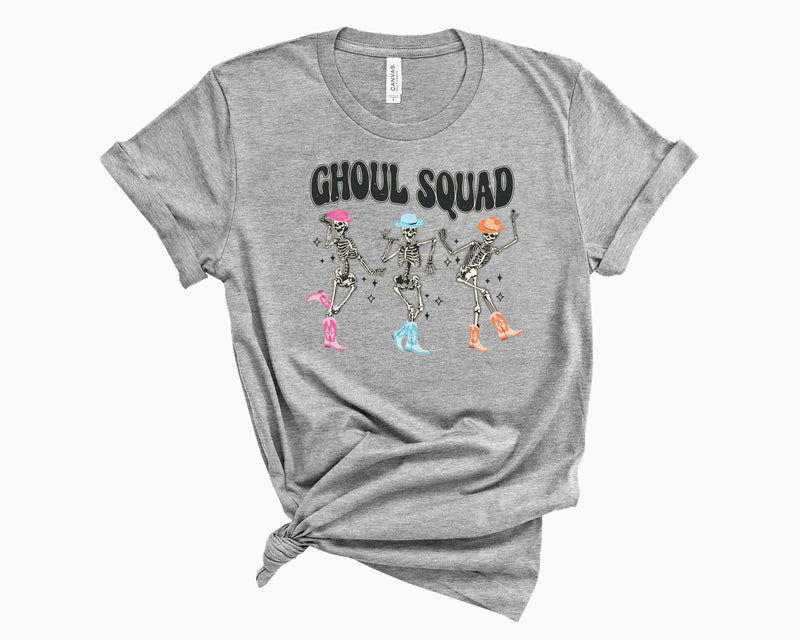 Ghoul Squad Dancing Skeletons- Graphic Tee