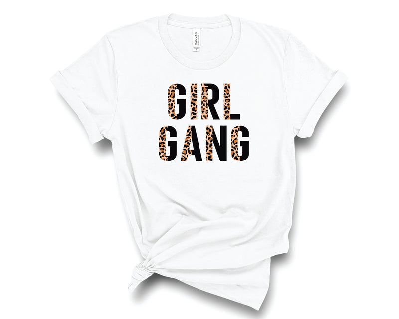 Girl Gang Half Leopard Black - Transfer